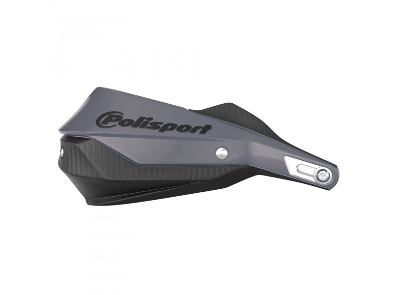 Set protectii maini (hand guard) aluminiu adventure/enduro Polisport Trail Blazer – culoare: gri/negru