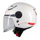 Casca open face MT Lite Kids A0 alb lucios - casca de copii
