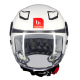 Casca open face MT Lite Kids A0 alb lucios - casca de copii