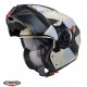 Casca modulabila (flip-up) Caberg model Duke Evo SV Indy P8 sand (nisipiu)/negru/gri mat Pinlock ready - lentila Pinlock inclusa
