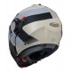 Casca modulabila (flip-up) Caberg model Duke Evo SV Indy P8 sand (nisipiu)/negru/gri mat Pinlock ready - lentila Pinlock inclusa