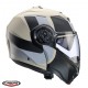 Casca modulabila (flip-up) Caberg model Duke Evo SV Indy P8 sand (nisipiu)/negru/gri mat Pinlock ready - lentila Pinlock inclusa