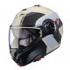 Casca modulabila (flip-up) Caberg model Duke Evo SV Indy P8 sand (nisipiu)/negru/gri mat Pinlock ready - lentila Pinlock inclusa