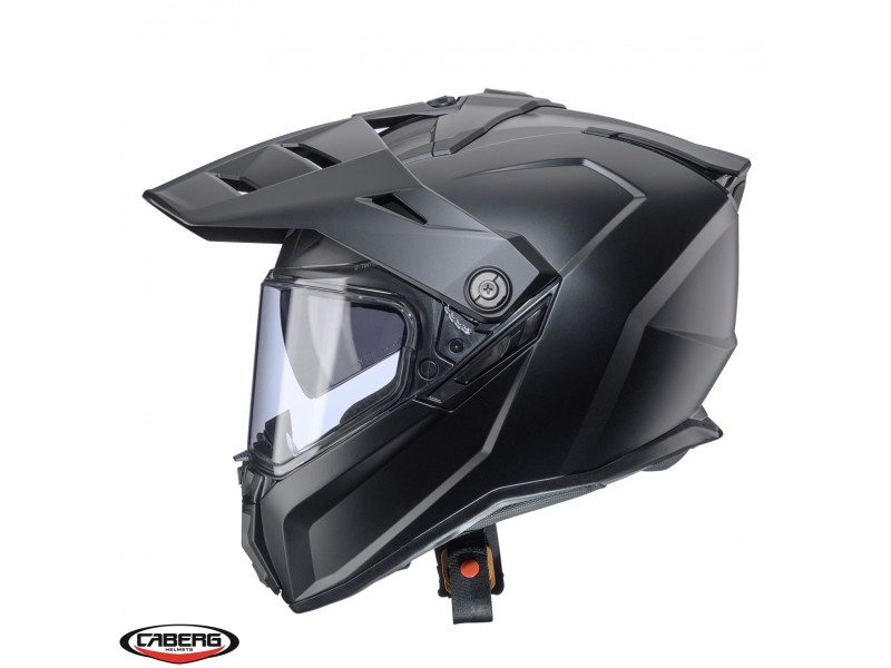 Casca adventure/off road Caberg model Tanami SV 17 negru mat Pinlock ready - lentila Pinlock inclusa