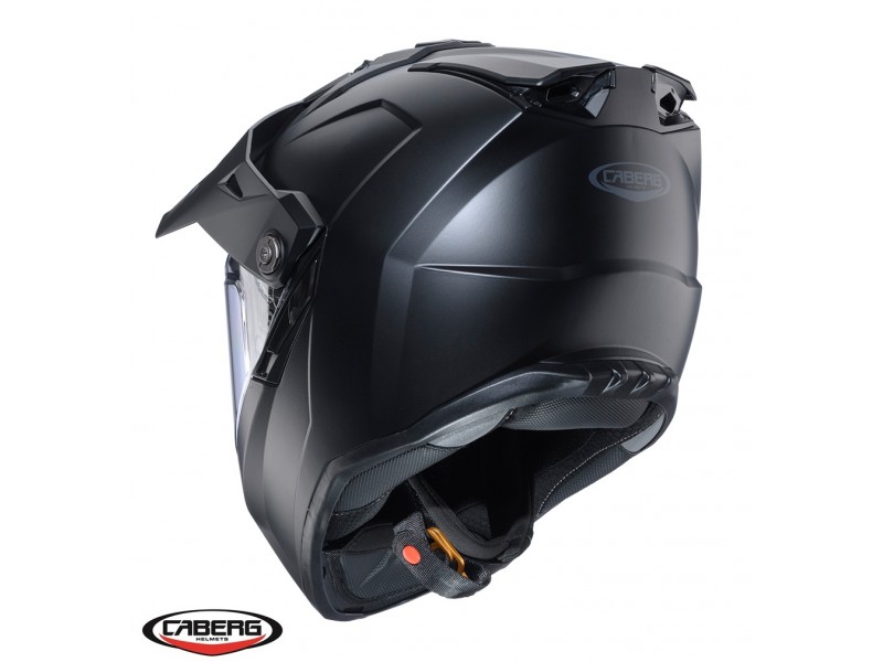 Casca adventure/off road Caberg model Tanami SV 17 negru mat Pinlock ready - lentila Pinlock inclusa