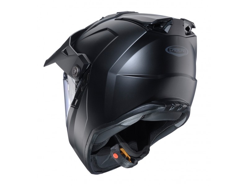 Casca adventure/off road Caberg model Tanami SV 17 negru mat Pinlock ready - lentila Pinlock inclusa