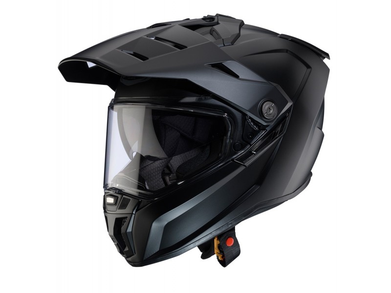 Casca adventure/off road Caberg model Tanami SV 17 negru mat Pinlock ready - lentila Pinlock inclusa