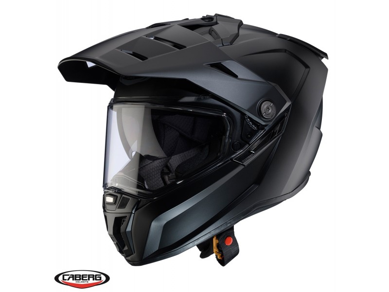 Casca adventure/off road Caberg model Tanami SV 17 negru mat Pinlock ready - lentila Pinlock inclusa