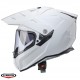 Casca adventure/off road Caberg model Tanami SV A1 alb lucios Pinlock ready - lentila Pinlock inclusa
