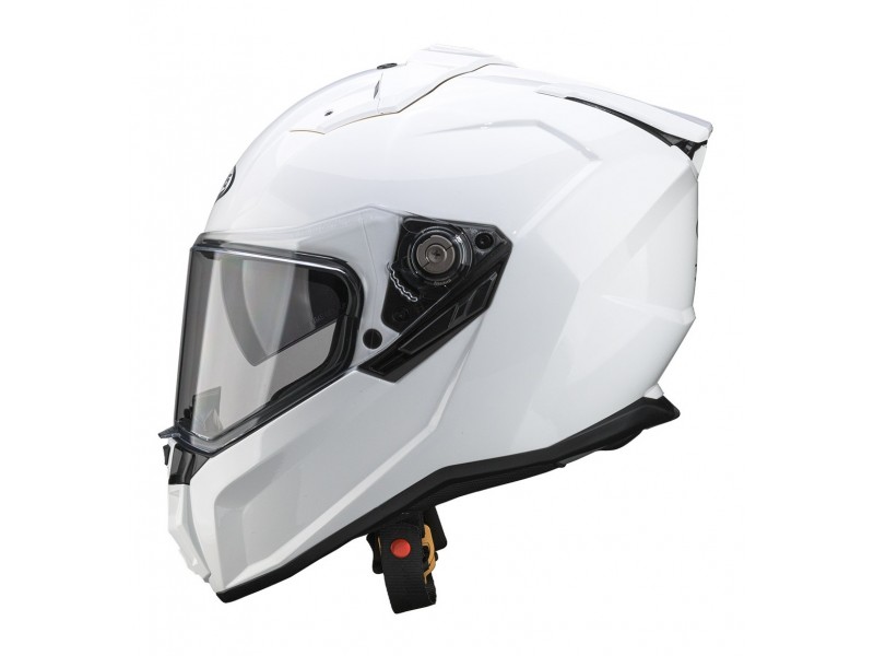 Casca adventure/off road Caberg model Tanami SV A1 alb lucios Pinlock ready - lentila Pinlock inclusa