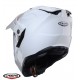 Casca adventure/off road Caberg model Tanami SV A1 alb lucios Pinlock ready - lentila Pinlock inclusa