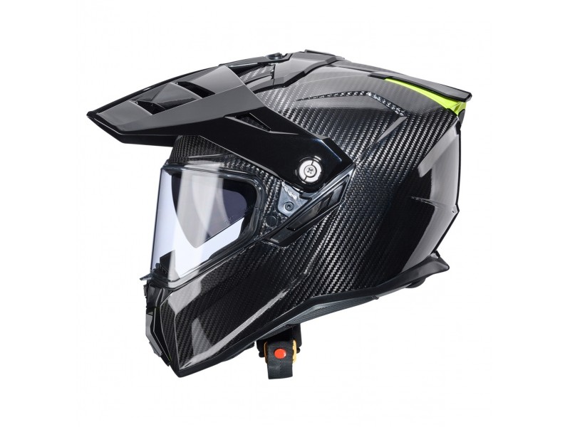 Casca adventure/off road Caberg model Tanami SV carbon Pinlock ready - lentila Pinlock inclusa (100% carbon)