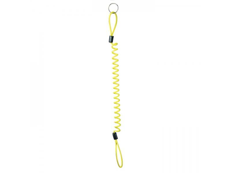 Cablu atentionare lacat antifurt disc frana Oxford OX795 lungime 1.2 m (cand este intins) - culoare: galben Cablu atentionare lacat antifurt disc frana Oxford OX795 lungime 1.2 m (cand este intins) - culoare: galben