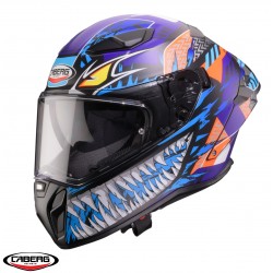 Casca integrala Caberg model Drift Evo II SV Nobo R5 negru/rosu/albastru/mov mat Pinlock ready - lentila Pinlock inclusa Casca integrala Caberg model Drift Evo II SV Nobo R5 negru/rosu/albastru/mov mat Pinlock ready - lentila Pinlock inclusa