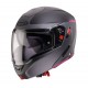 Casca modulabila (flip-up) Caberg model Horus X Ray L9 negru/gri/fuchsia (roz) mat Pinlock ready - lentila Pinlock inclusa