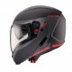 Casca modulabila (flip-up) Caberg model Horus X Ray L6 negru/gri/rosu fluor mat Pinlock ready - lentila Pinlock inclusa
