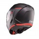 Casca modulabila (flip-up) Caberg model Horus X Ray L6 negru/gri/rosu fluor mat Pinlock ready - lentila Pinlock inclusa