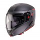 Casca modulabila (flip-up) Caberg model Horus X Ray L6 negru/gri/rosu fluor mat Pinlock ready - lentila Pinlock inclusa