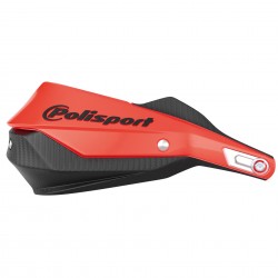 Set protectii maini (hand guard) aluminiu adventure/enduro Polisport Trail Blazer – culoare: rosu/negru Set protectii maini (hand guard) aluminiu adventure/enduro Polisport Trail Blazer – culoare: rosu/negru