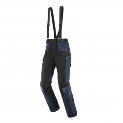 Pantaloni motociclete femei Touring/Adventure Ixon All season/vara model Odin LS culoare: navy (albastru)/negru/rosu