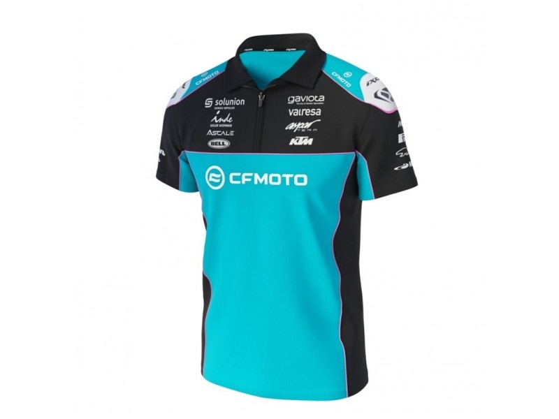 Tricou polo barbati Ixon model PO1 CFMO 25 culoare: albastru/negru