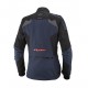 Geaca (jacheta) motociclete femei Touring/Adventure Ixon All season/vara model Odin LS culoare: navy (albastru)/negru/rosu