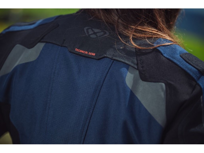 Geaca (jacheta) motociclete femei Touring/Adventure Ixon All season/vara model Odin LS culoare: navy (albastru)/negru/rosu Geaca (jacheta) motociclete femei Touring/Adventure Ixon All season/vara model Odin LS culoare: navy (albastru)/negru/rosu