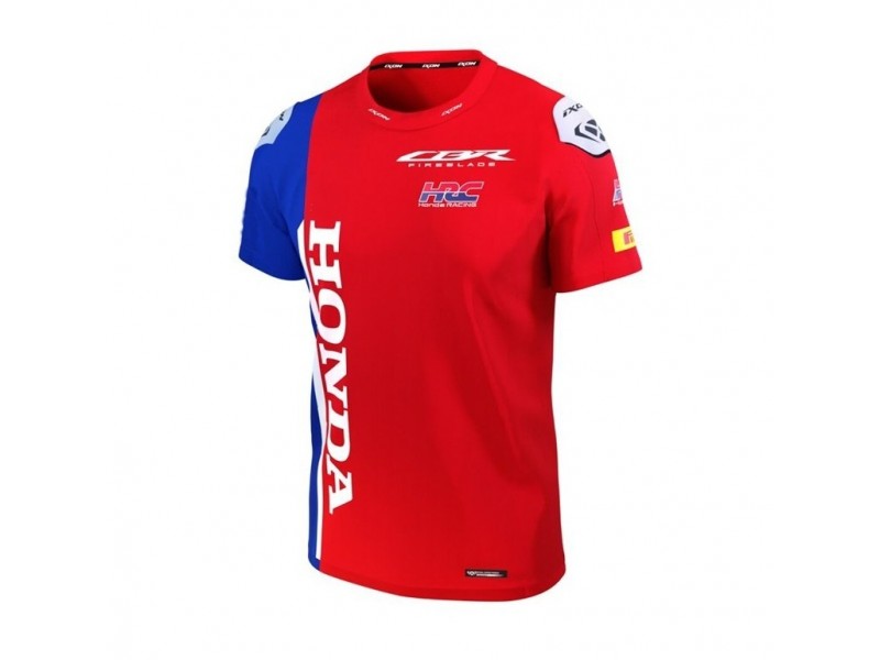 Tricou barbati Ixon model TS1 HRC 25 culoare: rosu/albastru/alb