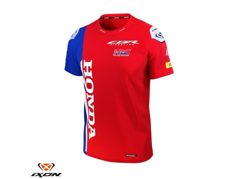 Tricou barbati Ixon model TS1 HRC 25 culoare: rosu/albastru/alb Tricou barbati Ixon model TS1 HRC 25 culoare: rosu/albastru/alb