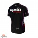 Tricou barbati Ixon model TS1 Aprilia 25 culoare: negru/rosu neon Tricou barbati Ixon model TS1 Aprilia 25 culoare: negru/rosu neon