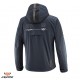 Geaca (jacheta) motociclete barbati Touring/Adventure/Urban Ixon Mid-Season model M-Quarter MS culoare: navy (albastru)/negru (geaca laminata; waterproof si pe exterior)