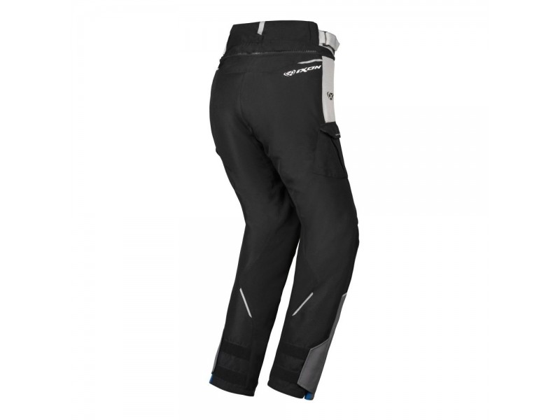 Pantaloni motociclete femei Touring/Adventure Ixon All season model Balder LS culoare: negru/gri/albastru