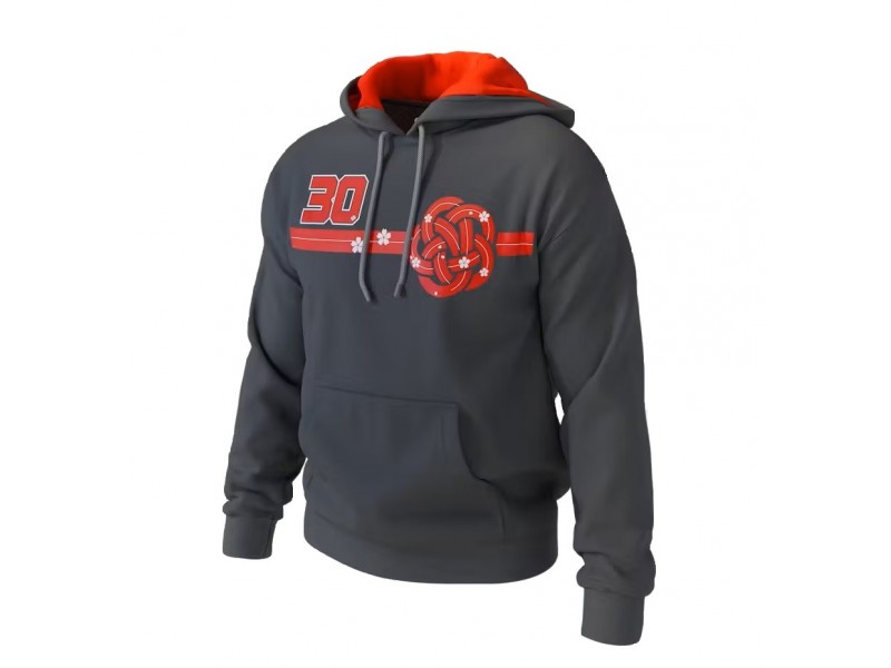 Hanorac (hoodie) barbati Ixon model SW1 Espa 24 MS culoare: antracit (gri)