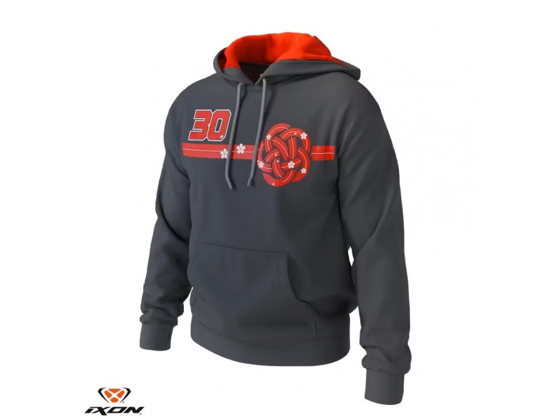 Hanorac (hoodie) barbati Ixon model SW1 Espa 24 MS culoare: antracit (gri) Hanorac (hoodie) barbati Ixon model SW1 Espa 24 MS culoare: antracit (gri)