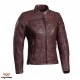 Geaca (jacheta) motociclete femei piele Urban/Heritage Ixon All season model Spark LS culoare: burgundy (visiniu) Geaca (jacheta) motociclete femei piele Urban/Heritage Ixon All season model Spark LS culoare: burgundy (visiniu)