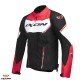 Geaca (jacheta) motociclete barbati Racing/Roadster Ixon vara model Striker AIR WP MS culoare: negru/alb/rosu Geaca (jacheta) motociclete barbati Racing/Roadster Ixon vara model Striker AIR WP MS culoare: negru/alb/rosu