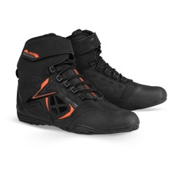 Ghete moto Roadster barbati All Season Ixon model Killer WP MS culoare: negru/portocaliu (100% waterproof)