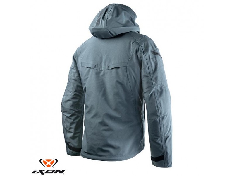 Geaca (jacheta) motociclete barbati Touring/Adventure/Urban Ixon All season model Burning MS culoare: verde tactic (geaca laminata; waterproof si pe exterior)