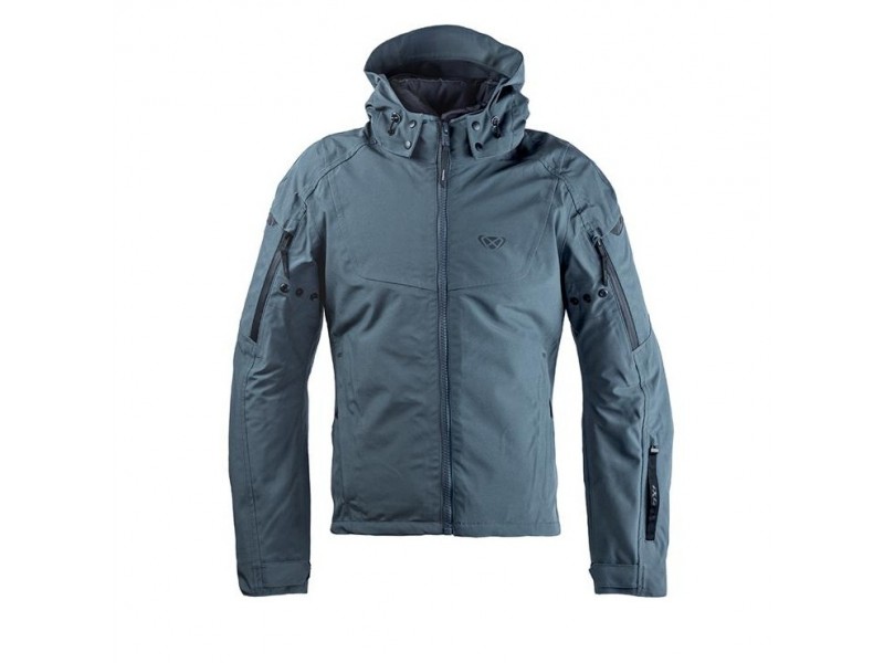 Geaca (jacheta) motociclete barbati Touring/Adventure/Urban Ixon All season model Burning MS culoare: verde tactic (geaca laminata; waterproof si pe exterior)