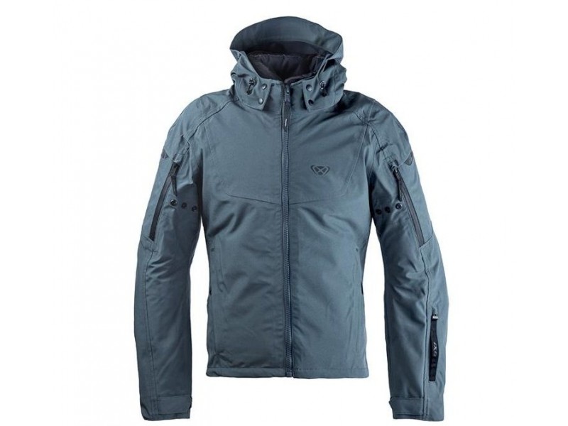 Geaca (jacheta) motociclete barbati Touring/Adventure/Urban Ixon All season model Burning MS culoare: verde tactic (geaca laminata; waterproof si pe exterior)