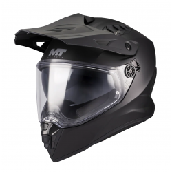 Casca touring/adventure MT model Track SV Pure A1 negru mat – tip viziera: HS 12
