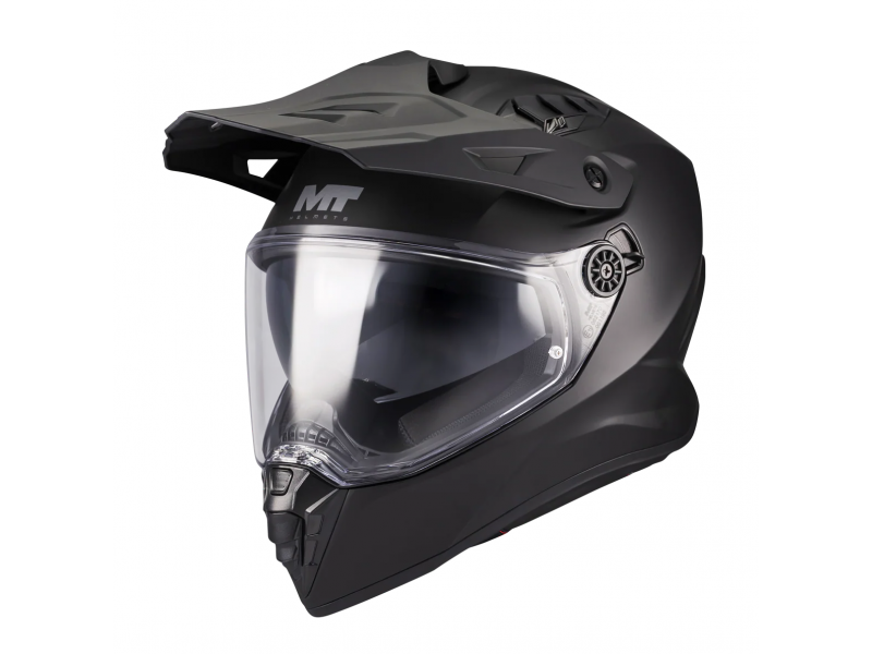 Casca touring/adventure MT model Track SV Pure A1 negru mat – tip viziera: HS 12 Casca touring/adventure MT model Track SV Pure A1 negru mat – tip viziera: HS 12