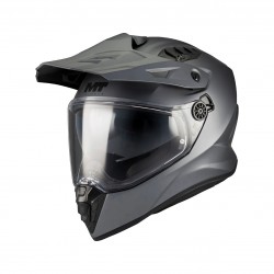 Casca touring/adventure MT model Track SV Pure A2 gri mat – tip viziera: HS 12