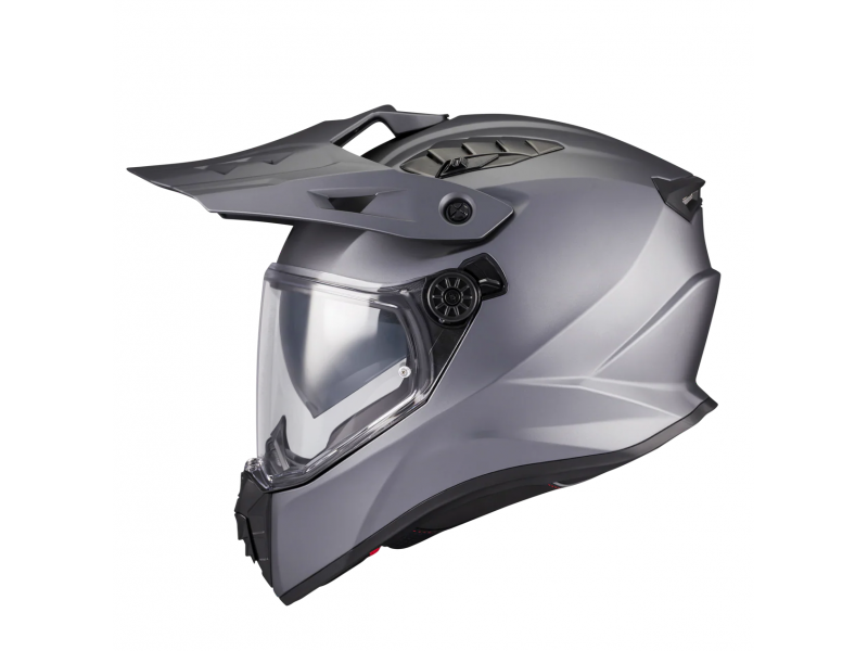 Casca touring/adventure MT model Track SV Pure A2 gri mat – tip viziera: HS 12