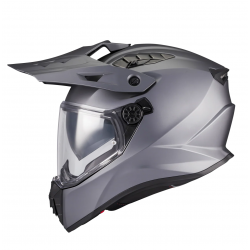 Casca touring/adventure MT model Track SV Pure A2 gri mat – tip viziera: HS 12