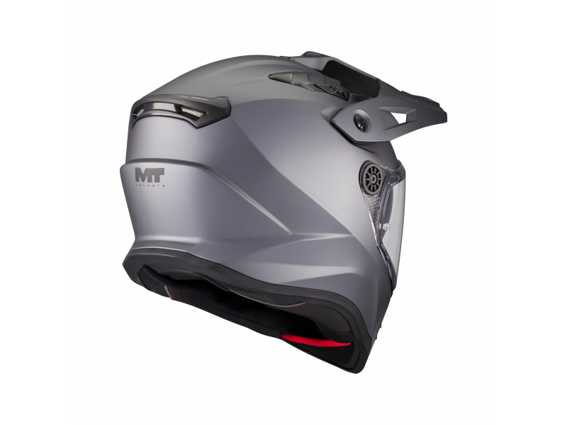 Casca touring/adventure MT model Track SV Pure A2 gri mat – tip viziera: HS 12