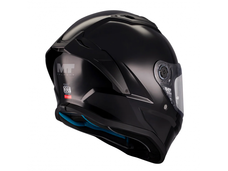 Casca integrala MT Stinger 2 Kids Pure A1 negru mat - tip viziera: MT-V-28B