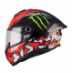 Casca integrala MT Targo S Piqueras B5 rosu lucios - omologare noua ECE 22.06