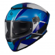 Casca integrala MT Thunder 4 SV Freeway A17 albastru lucios (ochelari soare integrati) - tip viziera: MT-V-28B