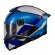 Casca integrala MT Thunder 4 SV Freeway A17 albastru lucios (ochelari soare integrati) - tip viziera: MT-V-28B